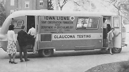 Glaucoma Screening Bus