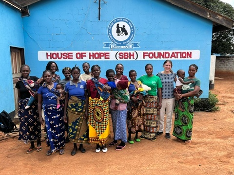 Dr. Rebecca Reynolds (Neurosurgery) and House of Hope women