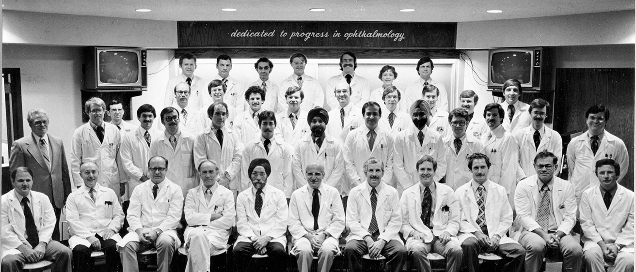 Ophthalmology faculty photo 1979