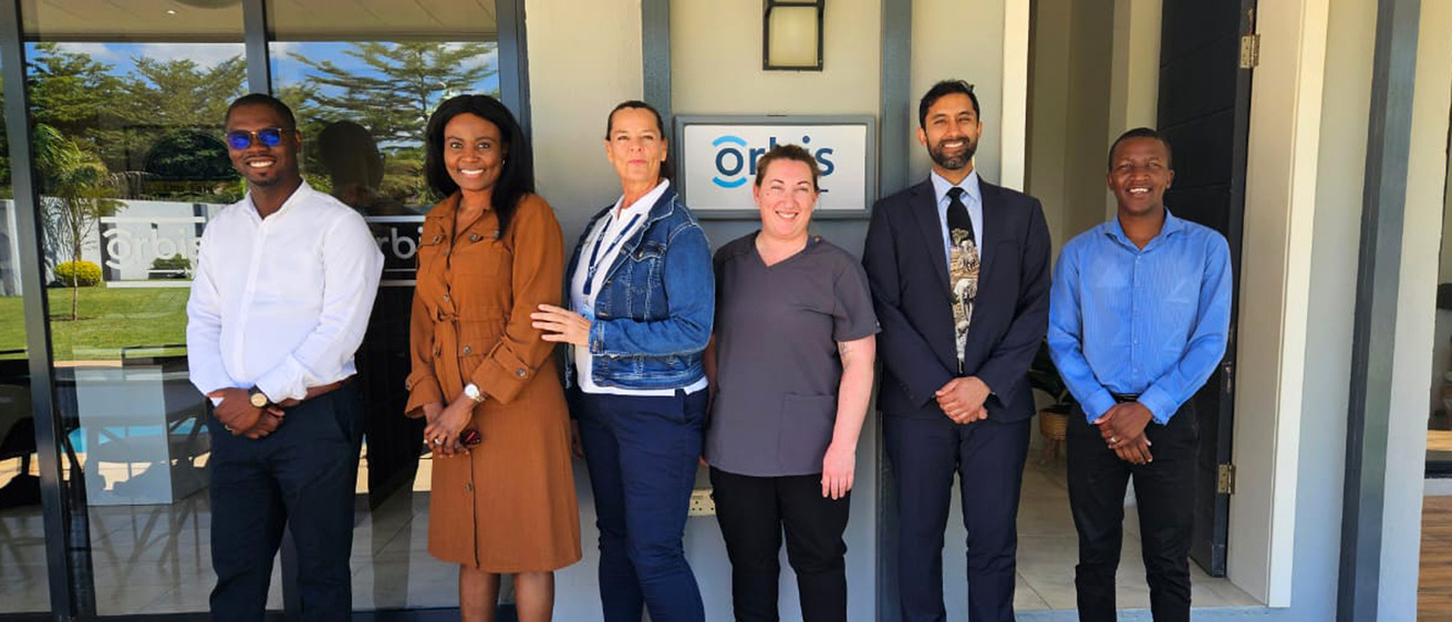 UI Health Care members visited the Orbis office in Zambia