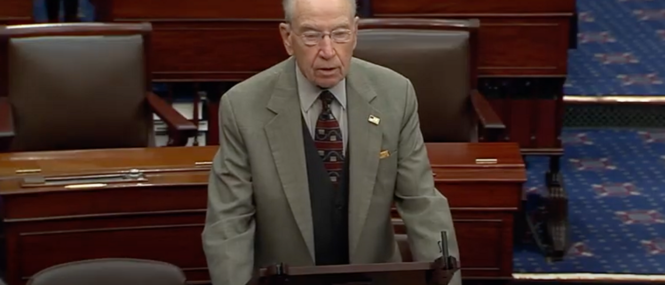 Grassley on Senate Floor Celebration the Centennial