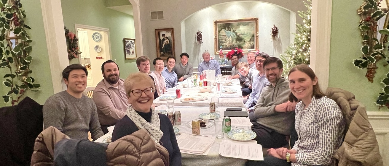 Retina team dinner photo