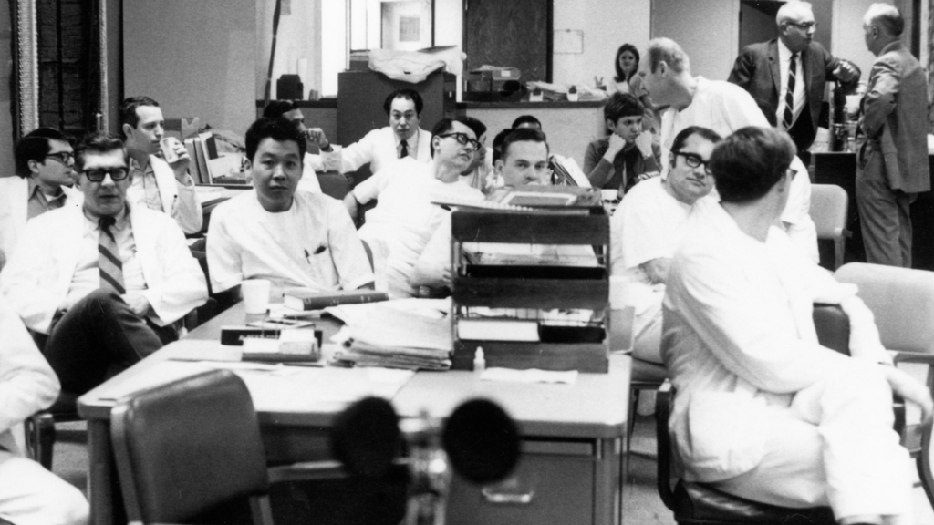 Ophthalmology Morning Rounds during Braley Years