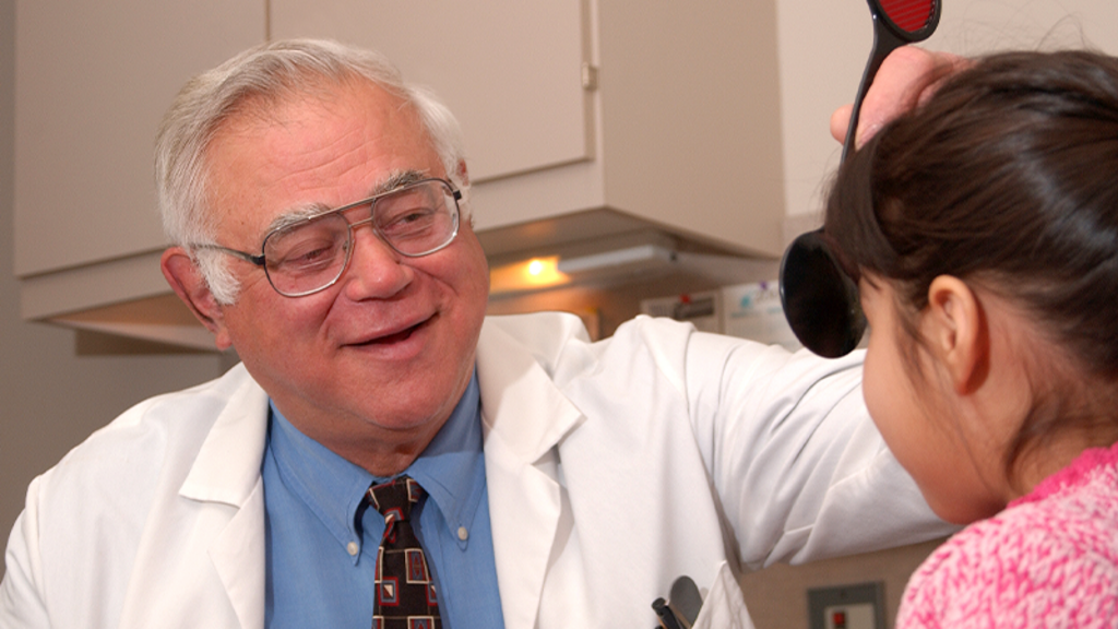 Bill Scott with Patient 